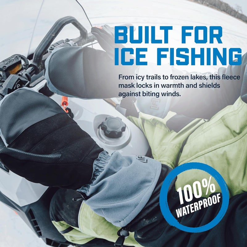 ICE ARMOR Edge X Mitts – Waterproof Insulated Ice Fishing Mittens with 3M Thinsulate & Reinforced Palm for Cold Weather - Image 5